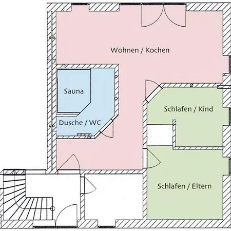 4 Sterne Dünensand Sauna Und Terasse In Südwestlage * Lobbe